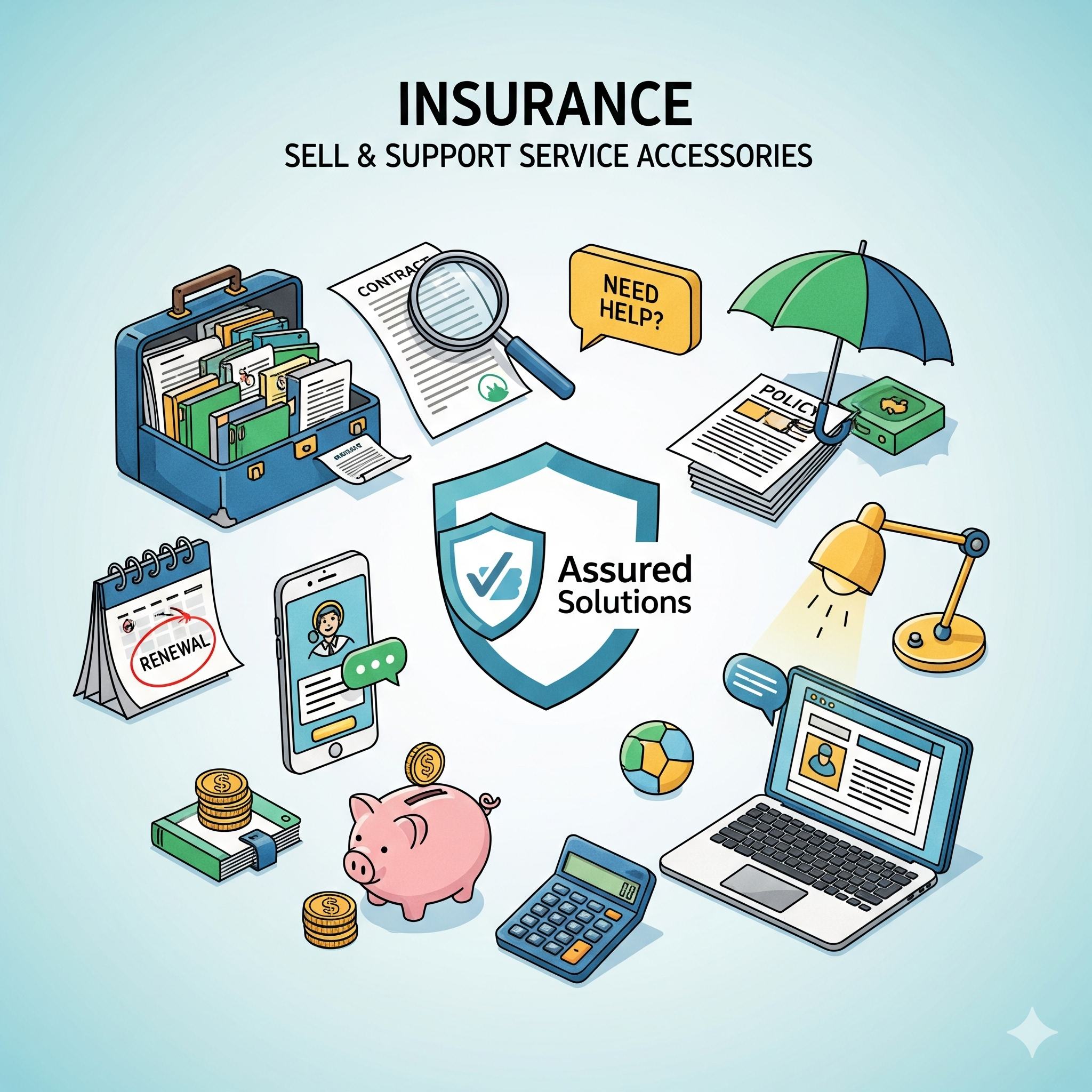 Insurance Sell & Support Service
